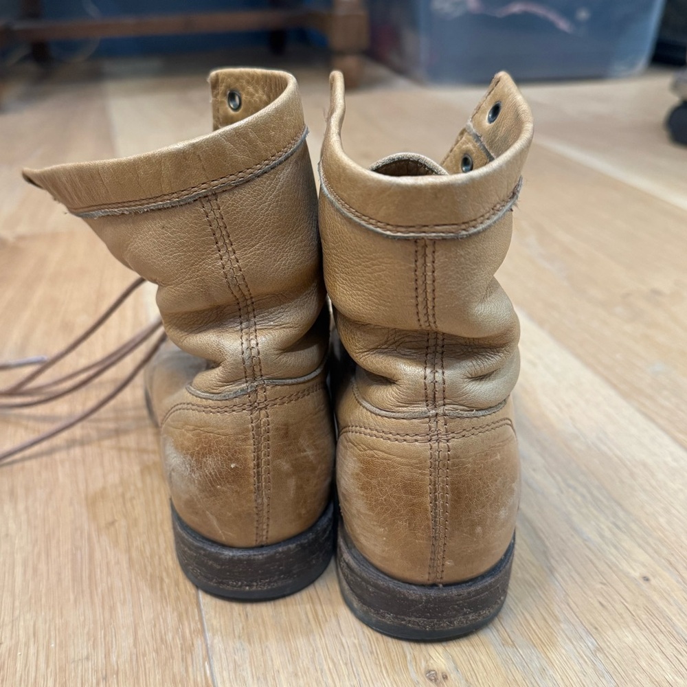 Frye Erin Workboot Camel Soft Vintage Leather - Picture 4 of 10